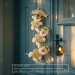 Adornos Navideños Colgante De Paño Navidad