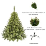 Arbol De Navidad Ciprés 1.5 M Tope De Gama Ultra Frondoso