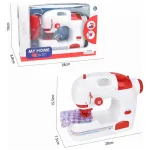Maquina De Coser Juguete Infantil A Pilas Con Luz Y Sonido Color Blanco