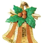 Campanas Navidad 24cm Decoracion Navideña Adornos Para Arbol