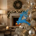 Set X4 Adorno Colgante Reno Navideño Deco Arbolito Navidad