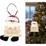 Adornos Navideños Colgante De Paño Decoración Navidad 15cm