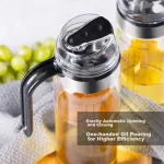 Dispenser De Vidrio Para Aceite Vinagre 550ml Automático
