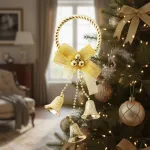 Campanas Navidad 23cm Decoracion Navideña Adornos Para Arbol