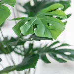 Planta Artificial Con Maceta Monstera 70cm Decoración Hogar