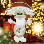 Adorno Papa Noel Colgante Decoracion Navideña