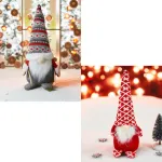Muñeco De Navidad Gnomo Adorno Navideño Decoración 24cm