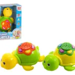 Tortuga Musical Proyector Para Bebés Con Luz Y Sonido