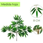 Jardin Vertical Artificial Ramo Planta Decorativa Verde X12