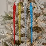 Adorno Colgante Navideño Decoración Bastones De Caramelo X3