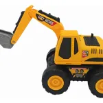 Camión De Construcción Expreso Polar Truck Con Luces Y Sonido Amarillo Camion Truck