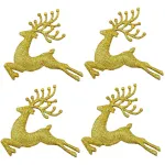 Set X4 Adorno Colgante Reno Navideño Deco Arbolito Navidad