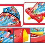 Juego De Mesa Pinball Béisbol Juguete De Habilidad Shoot
