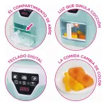 Freidora Juguete Para Niños My Home Con Efecto De Cocción