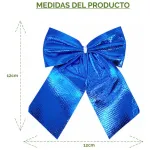 Adorno Colgante Moños X1 Decoracion Arbol De Navidad