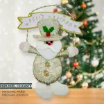 Adorno Papa Noel Colgante Navidad Decoracion Navideña
