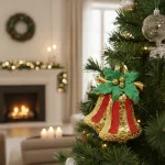 Campanas Navidad 24cm Decoracion Navideña Adornos Para Arbol