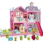 Casa Mansión De Muñecas Con Luces