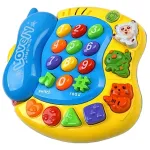 Teléfono Juguete Interactivo Expreso Polar Luces Sonidos Bebés 9901b