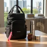 Bolso Matero Puffer Correa Mochila Matera Porta Termo Mate