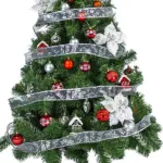 Arbol De Navidad Tronador Lujo 1,50mts Con Adornos Kit X40