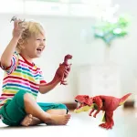 Dinosaurio Mordedor Con Sonido Y Movimiento Juguete Muñeco