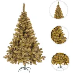 Arbol De Navidad Oregon De Lujo 1,80m Pie Metal Fabesa