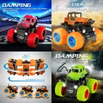 Auto A Friccion Off Road Giro 360 Monster Juguetes