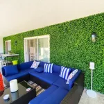 Jardin Vertical Artificial Muro Verde X40u Decoración