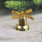 Adorno Decoración Árbol De Navidad Campana Colgante X12