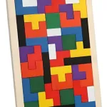 Tetris Rompecabezas De Madera Juego Didáctico 3d Puzzle