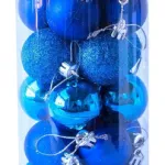 Adornos De Navidad Set Esferas Navideñas 4cm X24 Bolas