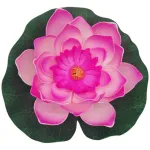 Flor De Loto Flotante Flores Artificiales Decoracion X10