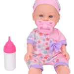 Bebe Bebote Con Sonidos Y Accesorios Muñeca Rie Y Habla