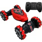 Auto Control Remoto Luces Led Vehículo Acrobático Giro 360°