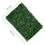 Jardin Vertical Artificial Muro Verde X40u Decoración