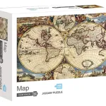 Puzzle 1000 Pzs Mapamundi Antiguo 88319 1979870 Shine