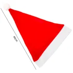 Gorro Navidad Adorno Papa Noel Gorrito Color Rojo Premium