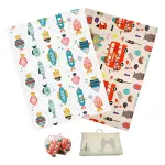 Alfombra Antigolpes Plegable Bebes Reversible 180x200cm