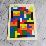 Tetris Rompecabezas De Madera Juego Didáctico 3d Puzzle