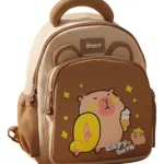 Mochila Infantil Jardin Capibara Para Niños Niñas Escolar