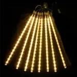 Luces Led Lluvia Meteoro 3mt X8 Tubos 220v Interconectable