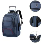 Mochila Carro 18 Pulgadas Escolar Carrito Viaje Capacidad