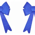 Adorno Navideño Decoracion Arbol De Navidad Moño X2