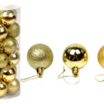 Adornos De Navidad Set Esferas Navideñas 4cm X24 Bolas