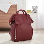 Mochila Maternal Bebe Urbana Reforzada Acolchonada Apertura