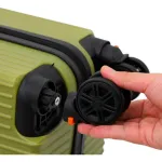 Carry On Valija De Cabina Rigida Importada Maleta + Candado