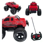 Camioneta Deportiva Off-road Todo Terreno A Control Remoto Color Rojo Expreso Polar