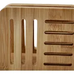 Servilletero Madera Bambu Porta Servilleta Color Marron