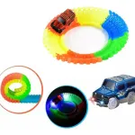 Pista Luminosa Flexible 56 Piezas 1 Auto Luminoso Color